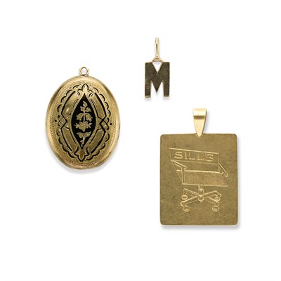Lot 392 - Miscellaneous Group of Gold Jewelry