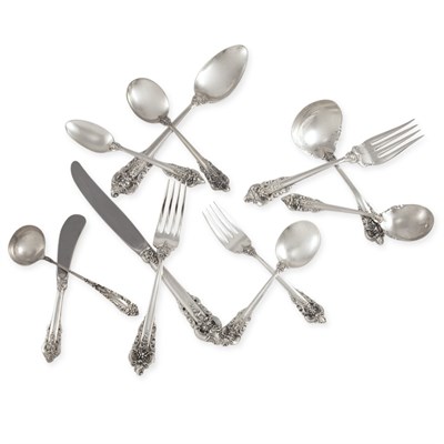 Lot 362 - Wallace Sterling Silver Flatware Service In...