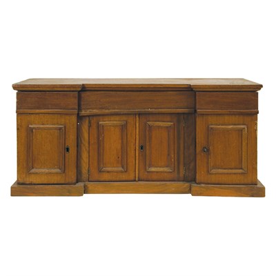 Lot 165 - Victorian Mahogany Miniature Sideboard 19th...