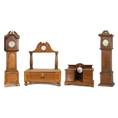 Lot 56 - Two English Inlaid Mahogany Watch Stands 19th...