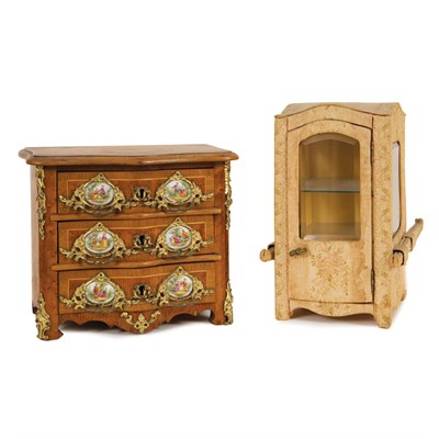 Lot 79 - Louis XV Style Gilt-Metal and Porcelain...
