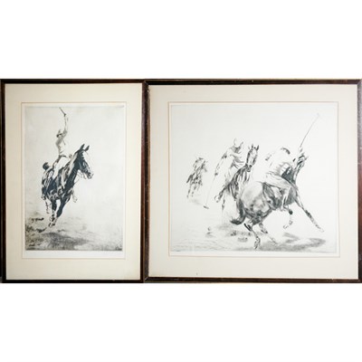 Lot 100 - Kathellshausen-Schonberger [POLO SCENES] Two...