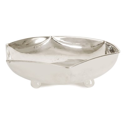 Lot 66 - Mexican Sterling Silver Hexagonal Bowl Maker's...
