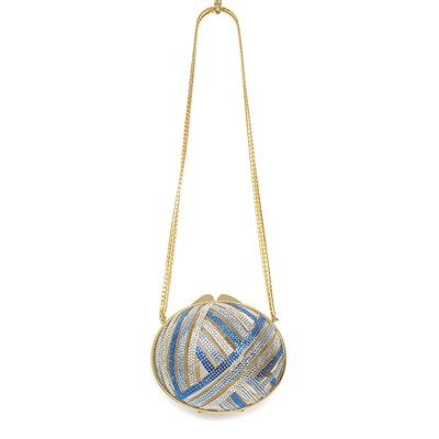 Lot 447 - Judith Leiber Evening Bag Clear Lucite oval...