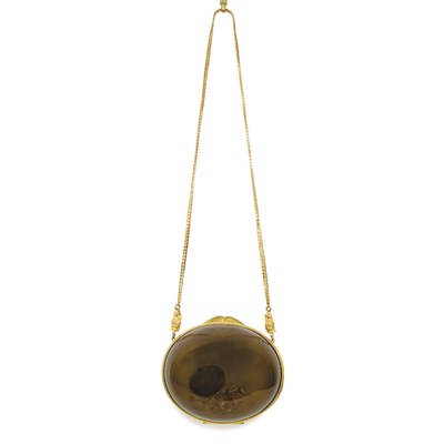 Lot 446 - Judith Leiber Evening Bag and Pillbox Necklace...