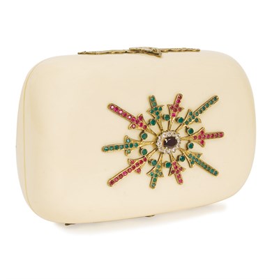 Lot 430 - Ivory Composition Box Minaudiere Possibly 1977...