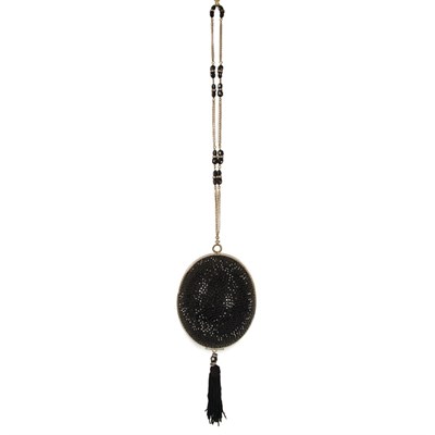 Lot 435 - Judith Leiber Edwardian Style Tasseled...