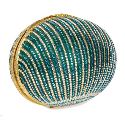 Lot 444 - Judith Leiber Minaudiere 1970s Clear plastic...