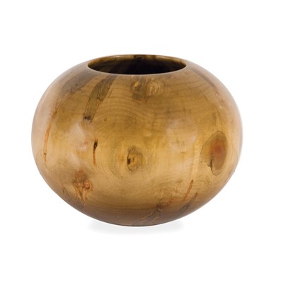 Lot 237 - Philip Moulthrop Leopard Maple Vessel Signed...