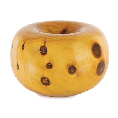 Lot 231 - Edward Moulthrop White Pine Donut Vessel...