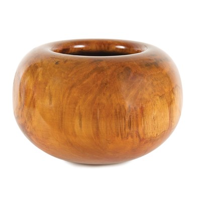 Lot 229 - Edward Moulthrop Wild Cherry Donut Vessel...
