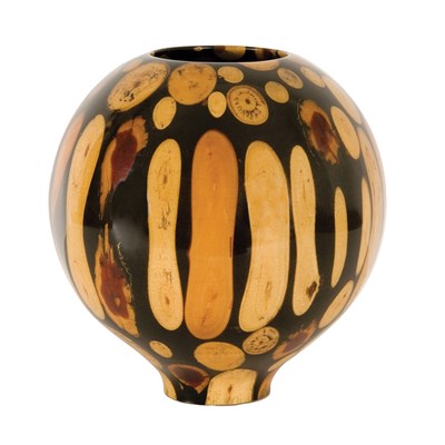 Lot 235 - Philip Moulthrop Bundled Mosaic Vessel Signed...
