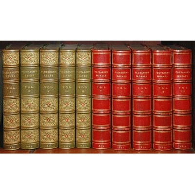 Lot 456 - [FINE BINDING] PLUTARCH. Lives (The...