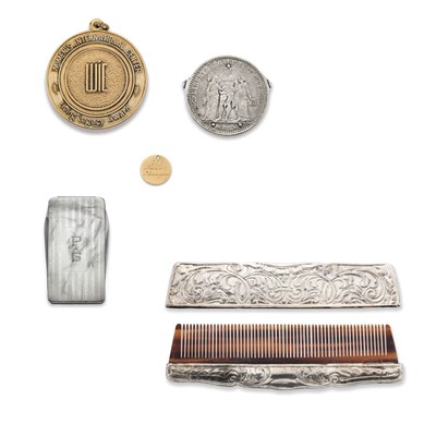 Lot 422 - Group of Miscellaneous Items and Medal