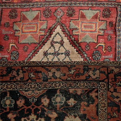 Lot 508 - Two Hamadan Rugs Northwest Persia...