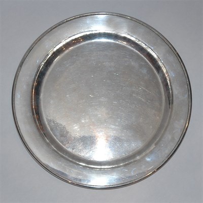 Lot 348 - Georg Jensen Sterling Silver Tray Diameter 14...