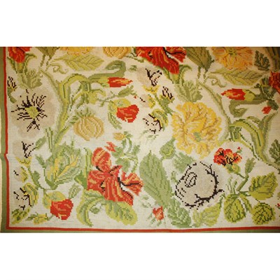 Lot 306 - Needlepoint Carpet Portugal, mid 20th century...