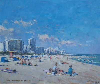 Lot 47 - Niek van der Plas Dutch, b. 1954 South Beach...