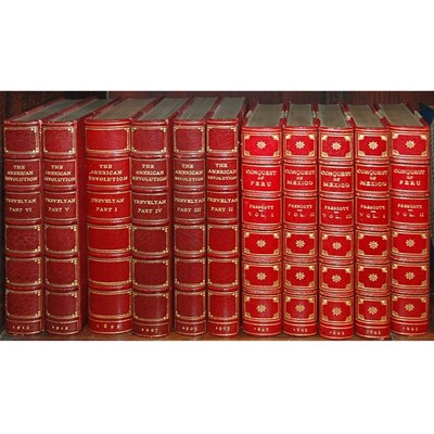 Lot 454 - [FINE BINDING] PRESCOTT, WILLIAM H. History of...