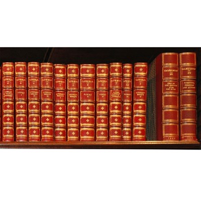 Lot 462 - [FINE BINDING] LOWELL, JAMES RUSSELL. Works......