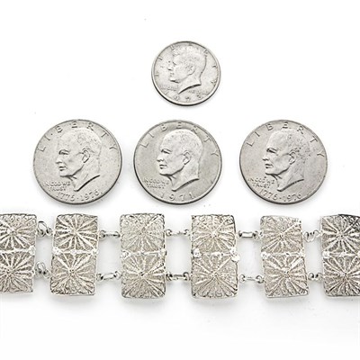 Lot 122 - Assorted Group of Gold, Silver and Metal Jewelry