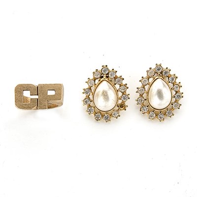Lot 1 - Assorted Group of Gold and Metal Jewelry