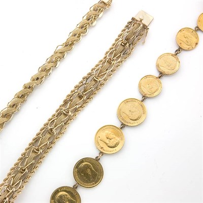 Lot 16 - Assorted Group of Gold and Metal Jewelry