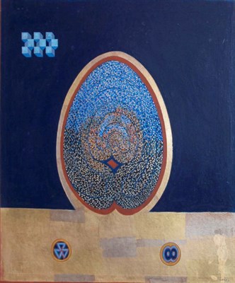 Lot 26 - Andre Enard 20th Century Sacred Egg Signed...