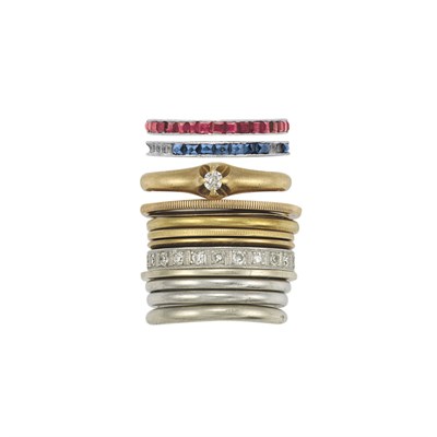 Lot 454 - Group of Guard Rings