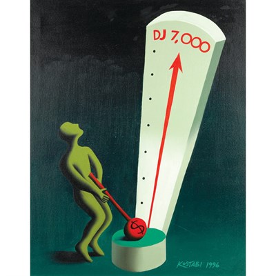 Lot 70 - Mark Kostabi American, b. 1960 High Hopes,...