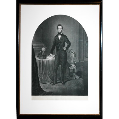 Lot 82 - J. C. Buttre ABRAHAM LINCOLN Engraving, circa...