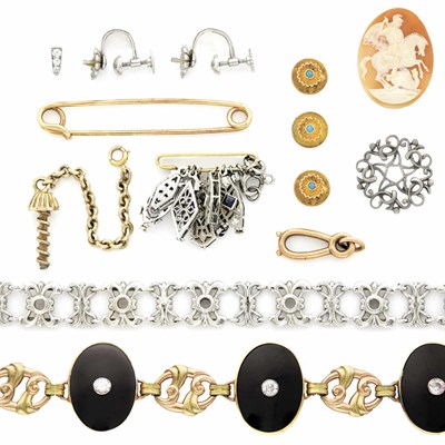 Lot 561 - Group of Jewelry and Fragments