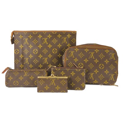 Lot 362 - Group of Eight Louis Vuitton Monogram Canvas...