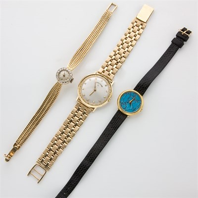 Lot 624 - Group of Four Assorted Wristwatches
