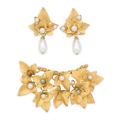 Lot 419 - Dominique Aurientis Demi-Parure 1990s...