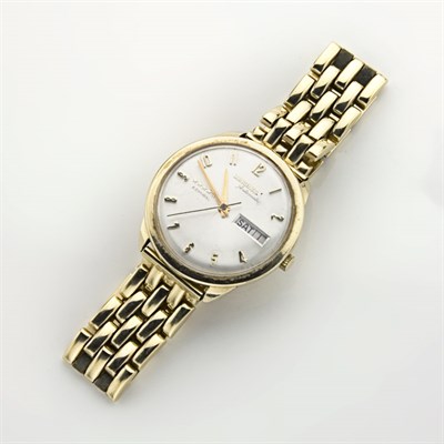 Lot 235 - Gentleman's Gold Wristwatch, Longines