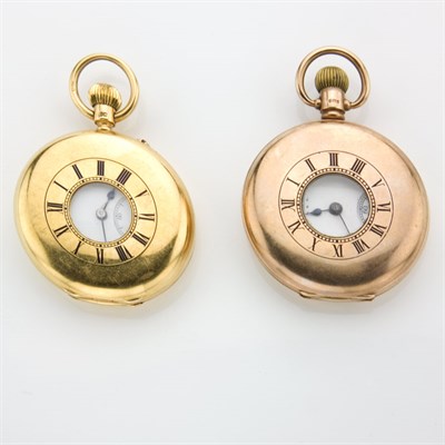 Lot 150 - Two Demi-Hunter Pocket Watches