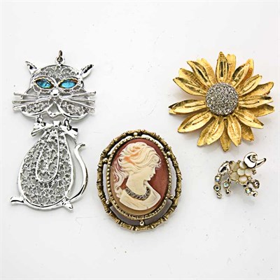 Lot 125 - Assorted Group of Gold, Metal and Costume Jewelry and One Silver Dollar