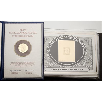Lot 3F - Assorted Group of Foil Stamps and One Coin