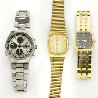 Lot 44 - Assorted Group of Metal Wristwatches and Gold and Metal Jewelry