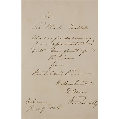 Lot 258 - [QUEEN VICTORIA] The Principal Speeches and...