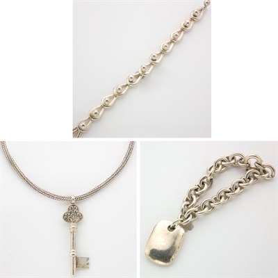 Lot 519 - Group of Silver Jewelry