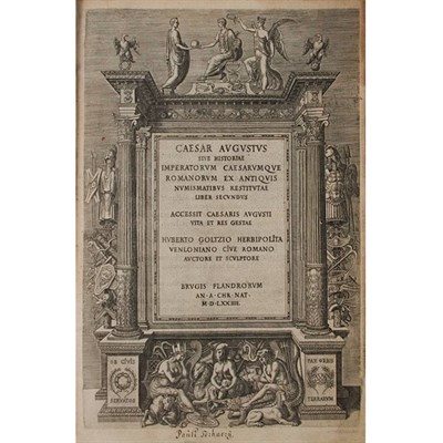 Lot 223 - GOLTZIUS, HUBERT Caesar Augustus, sive...