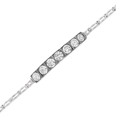 Lot 166 - Diamond Bracelet