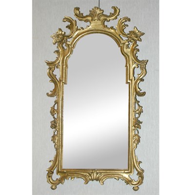 Lot 198 - Italian Rococo Gilt-Wood Mirror 18th Century...