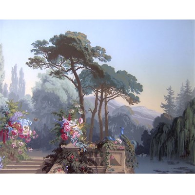 Lot 338 - Set of Zuber Wallpaper In the Eldorado pattern....
