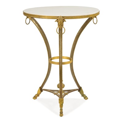 Lot 499 - Continental Neoclassical Style Gilt-Bronze and...