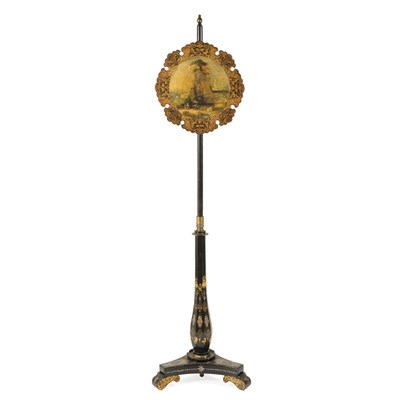 Lot 554 - Victorian Mother-of-Pearl Inlaid Gilt...