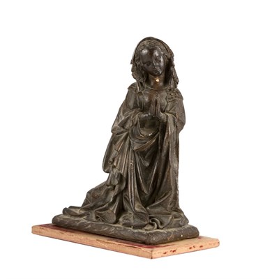 Lot 228 - Continental Stained Wood Figure 18th/19th...