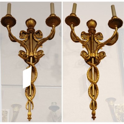 Lot 489 - Pair of Continental Neoclassical Style...